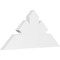Ekena Millwork Richland Architectural Grade PVC Gable Bracket, 36"W x 16 1/2"H x 2"D x 6"F, 11/12 Pitch GBP036X17X0206RIC00 - alternate 1